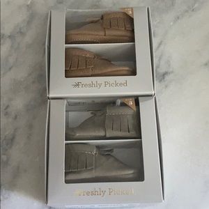 Freshly Picked Mini Sole Moccasins size 3